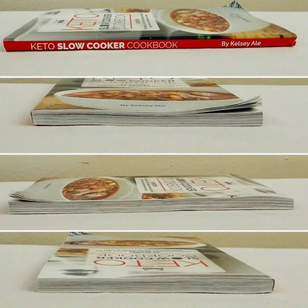 Keto Slow Cooker Cookbook by Kelsey Ale Paperback 80 Recipes 2020 - Picture 3 of 7